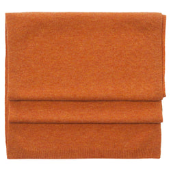 Cashmere Merino Scarf -Jersey Knit - Ginger