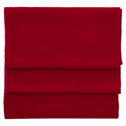 Cashmere Merino Scarf -Jersey Knit - Red