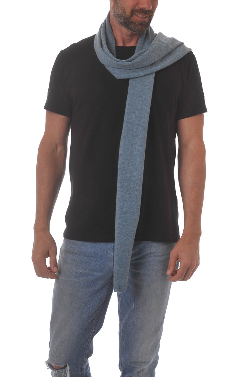 Cashmere Merino Scarf - Soft Warm & Stylish Winter scarves for Women and Men - Kingfisher