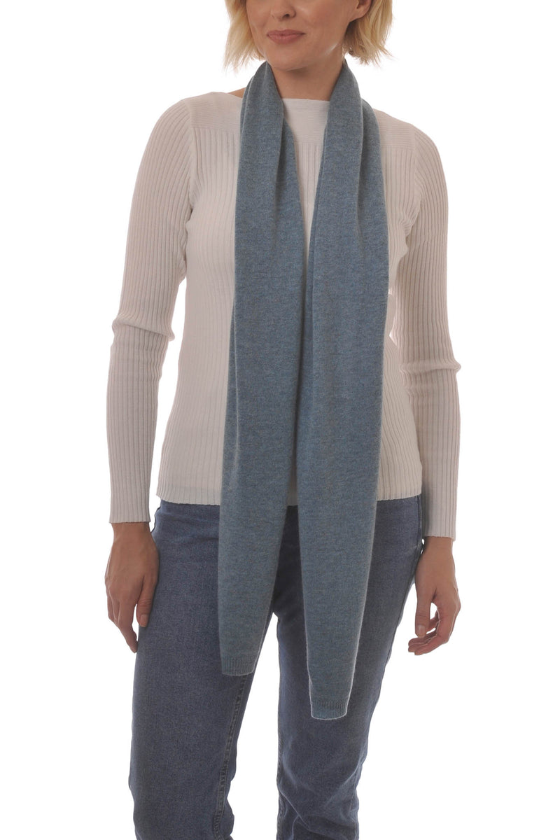 Cashmere Merino Scarf - Soft Warm & Stylish Winter scarves for Women and Men - Kingfisher