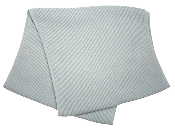 Adorawool Snood - Ribbed Design in Cashmere Merino - Pale Blue