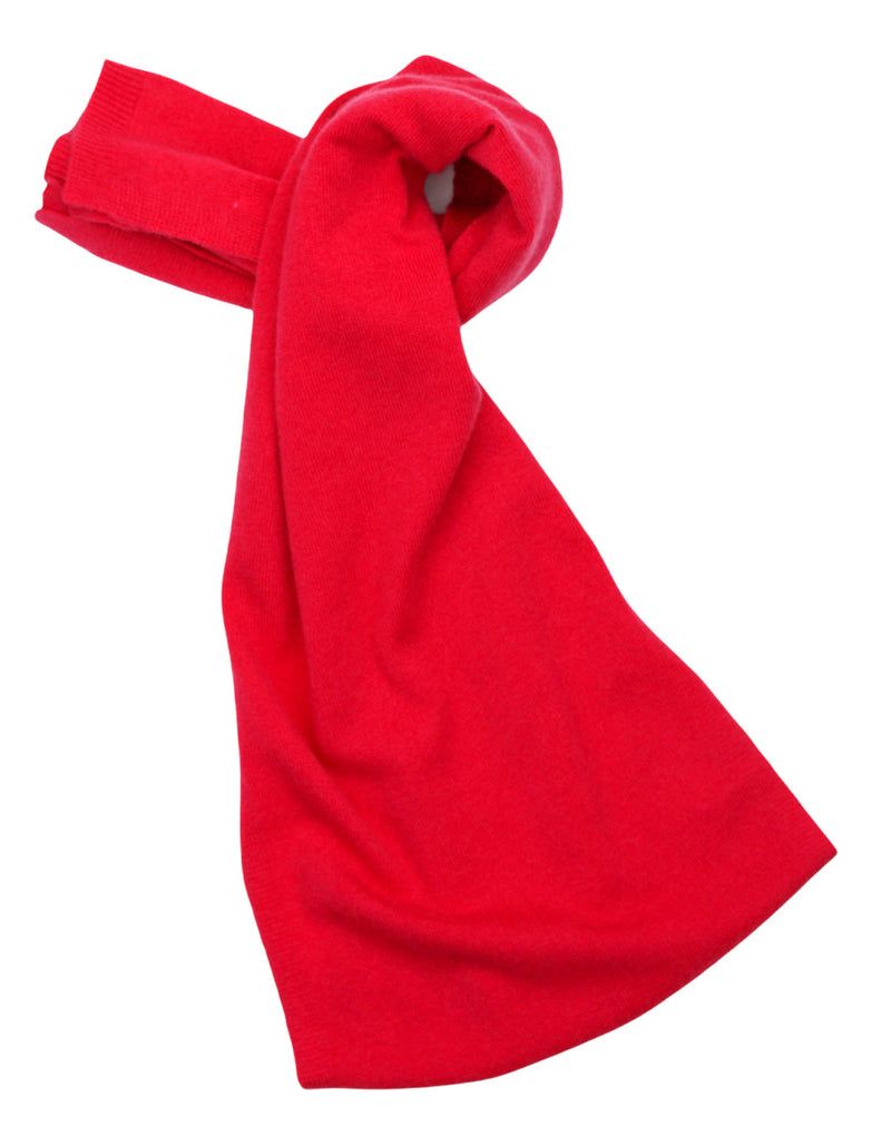 Cashmere Merino Scarf - Soft Warm & Stylish Winter scarves for Women and Men - Rich Rose