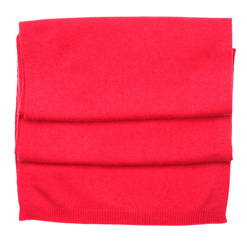 Cashmere Merino Scarf - Soft Warm & Stylish Winter scarves for Women and Men - Rich Rose