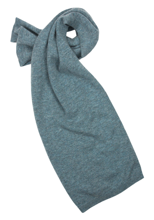 Cashmere Merino Scarf - Soft Warm & Stylish Winter scarves for Women and Men - Kingfisher